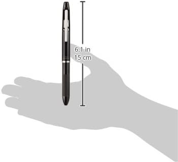 Pilot Multi-Pen Body, Hi-Tec-C Coleto 500, Black Body (LHKC-50C-B)