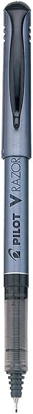 Pilot V Razor Point Liquid Ink Markers, Extra Fine Point, Black Ink, 12-Pack (11020), Dozen Box