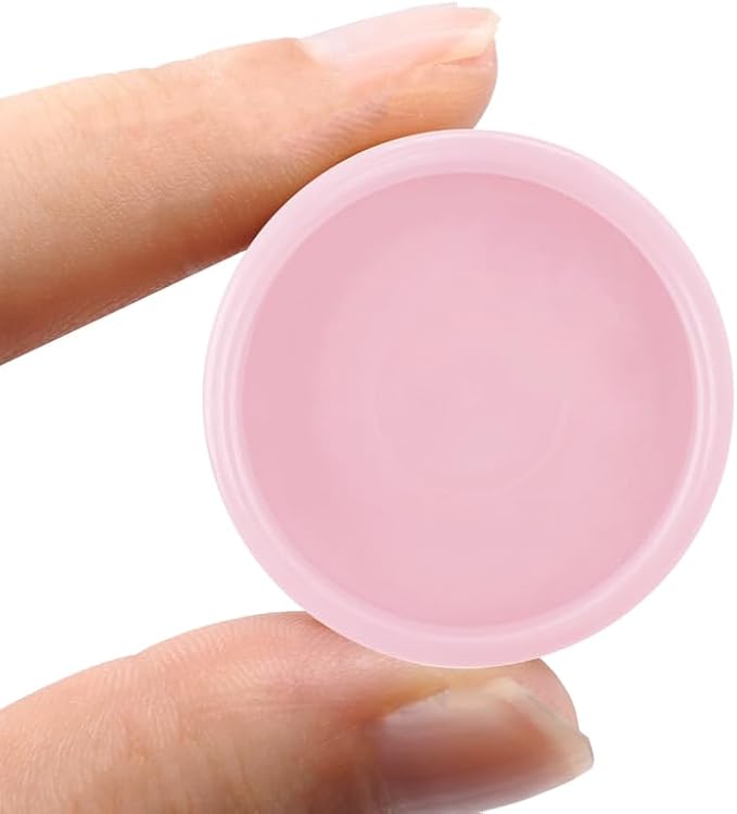 100PCS Discbound Notebook Accessories Expansion Planner Discs Binder Rings Loose-Leaf Plastic Book Binding Disc(Pink,0.9"/24 mm)