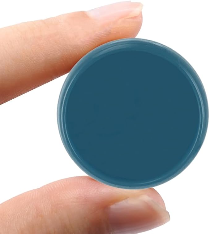 100PCS Discbound Notebook Accessories Expansion Planner Discs Binder Rings Loose-Leaf Plastic Book Binding Disc(GNavy,0.9"/24 mm)