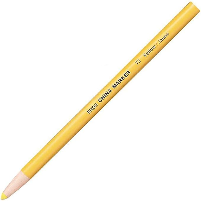 Dixon China Marker, Yellow, Dozen