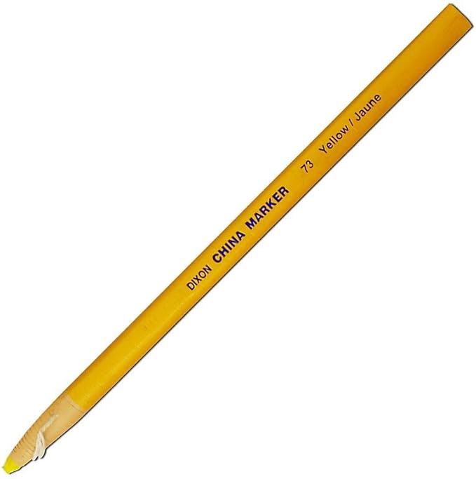 Dixon China Marker, Yellow, Dozen