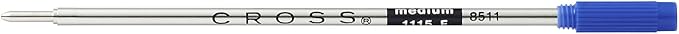 New+Cross blue medium ball-point pen refill