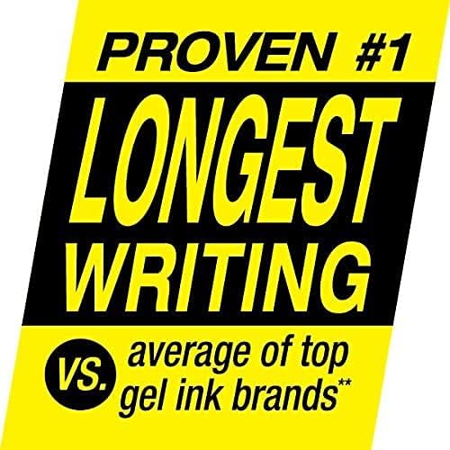 Pilot G2 Gel Ink Pen Refills, Ultra Fine Point, 0.38mm, Black Ink, 6 Refills
