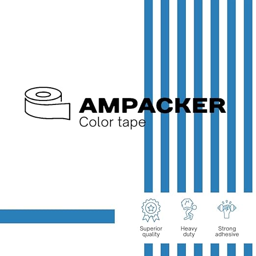 Heavy Duty Packing Stop Tape for Shipping,Packing and Moving 2" Wide x 2.0 Mil Thick -110 Yrd Roll -Acrylic Adhesive Tape for Box Sealing. (1 Roll, Stop, 2" Wide x 110 yds)