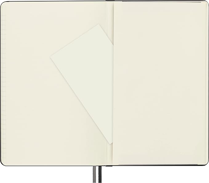 Moleskine Classic Expanded Notebook, Hard Cover, Large (5" x 8.25") Ruled/Lined, Black, 400 Pages