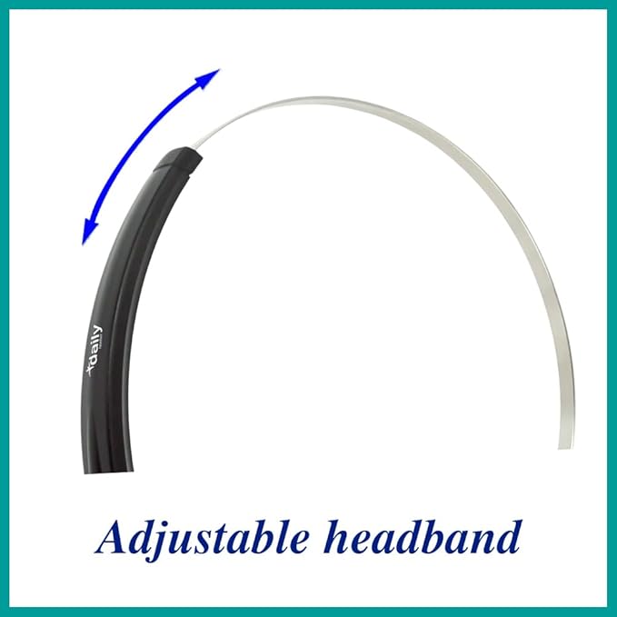 Phone Headset Noise Cancelling Mic RJ9 U10P Bottom Cable Compatible with Polycom VVX, Mitel, Shoretel, Nortel (Avaya) Phones