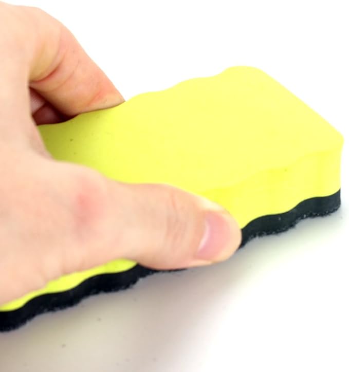 4 Pack Magnetic White Board Eraser for Home, School and Office - 4 X 2.3 X 0.8 Inch