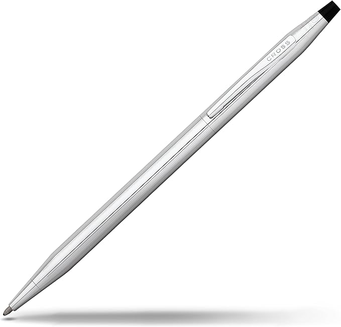 Cross Classic Century Refillable Ballpoint Pen, Medium Ballpen, Includes Premium Gift Box - Lustrous Chrome
