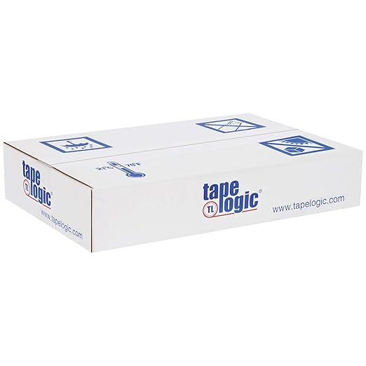 Aviditi Tape Logic 2 Inch x 110 Yard 2.2 Mil Red/White, Heavy Duty Packing Tape, "Mixed Merchandise" 6 Pack, Perfect for Packing, Shipping, Moving, Home and Office