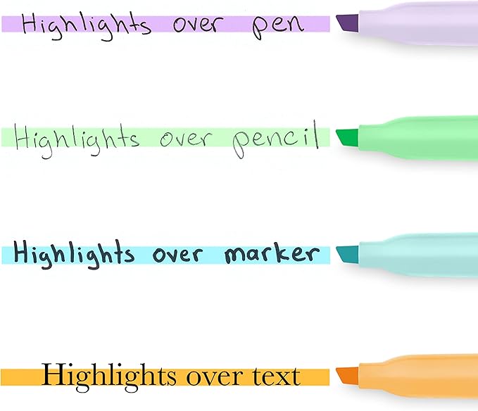 SHARPIE Pocket Highlighters, Mild Pastel Colors, Assorted, Chisel Tip, 36 Count