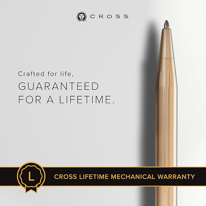 Classic Century 23kt Gold Plated Ballpoint Pen With 23kt Gold Plated Appointments