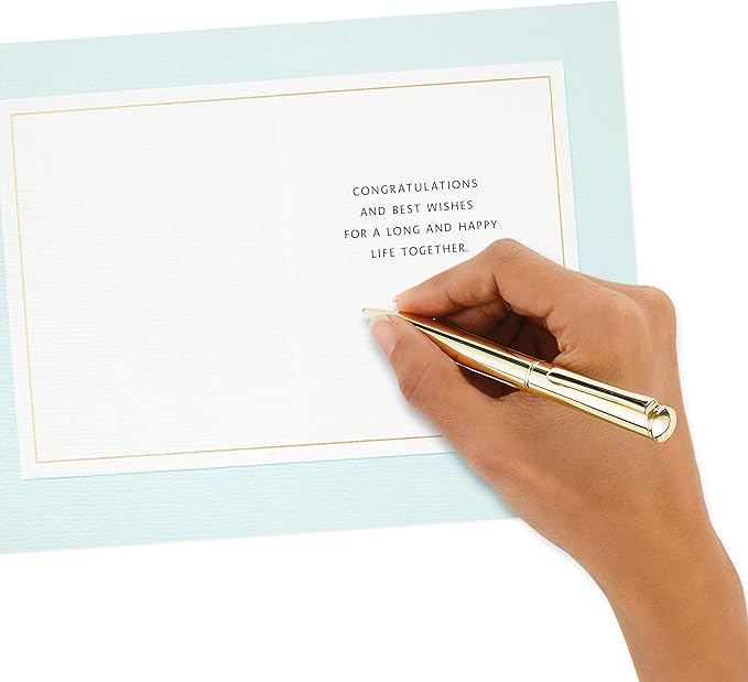 Hallmark Wedding Card, Engagement Card, Bridal Shower Card (To Have and To Hold Wedding Bands)