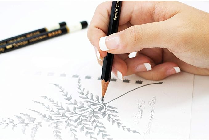 Tombow 51516 MONO Drawing Pencil, 6H, Graphite, 12-Pack
