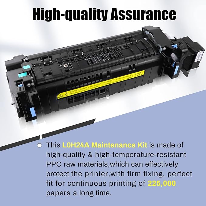 L0H24A L0H24-67901 (J8J87-67901,J8J87A) Fuser Maintenance Kit Compatible with M607, M608, M609, M631, M632, M633 Includes RM2-1256 Fuser & 5 Sets of J8J70-67904 for Tray 2-6(110V)