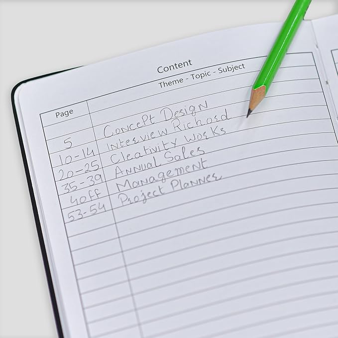 Nextnoid Hardcover Lined Journal Notebook - 120 GSM Thick Paper, Medium A5-256 Pages - Perfect For Writing, Journaling and Note-Taking (Brown, Ruled)