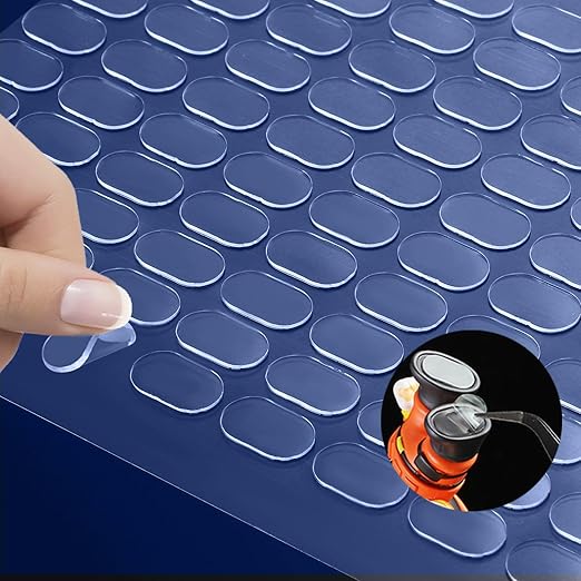 300pcs Transparent Double-Sided Mounting Putty - Strong and Traceless Adhesive Stick dots for Photos, Poster Versatile Office & Home,Festival Party Decorations, etc