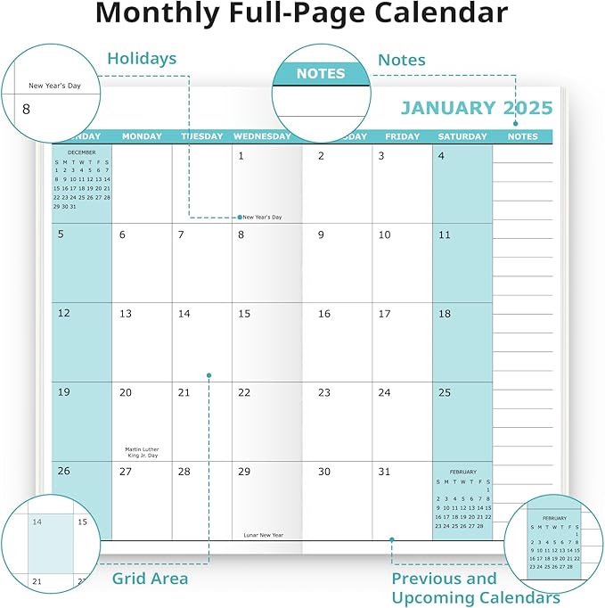 Pocket Calendar 2025-2026 for Purse, Two Year Monthly Planner Pocket Size, Jan 2025 to Dec 2026, Monthly Pocket Planner Small Size (6.5" x 3.5") - Star