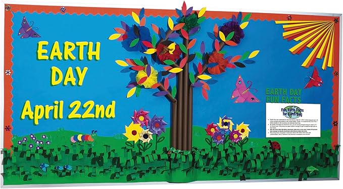 Fadeless Bulletin Board Paper, Fade-Resistant Paper for Classroom Decor, 24” x 60’, Brite Blue, 1 Roll