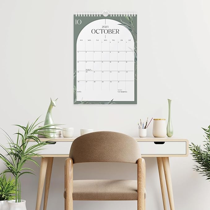 Calendar 2024-2025 - Vertical 11x17 2024 Wall Calendar Runs Until December 2025 - Easy Planning with the Aesthetic Wall Calendar 2024-2025 Monthly - Karto - Boho Greenery