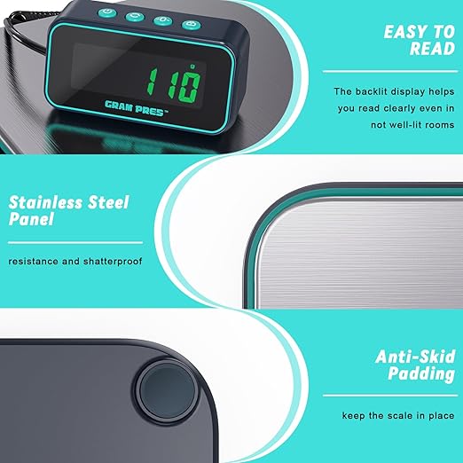 Digital Shipping Scale, 86 lbs/0.1oz Highly Accurate Postal Scale for Packages with Hold/Tare/Separate LCD Display,Stainless Steel Postage Scale,Package Scale for Small Business, Mail Scale