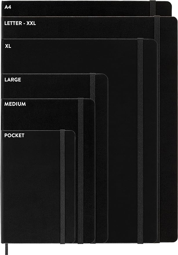 Moleskine Volant Journal, Soft Cover, Pocket (3.5" x 5.5") Ruled/Lined, Coral Orange/Aqua Blue, 80 Pages (Set of 2)