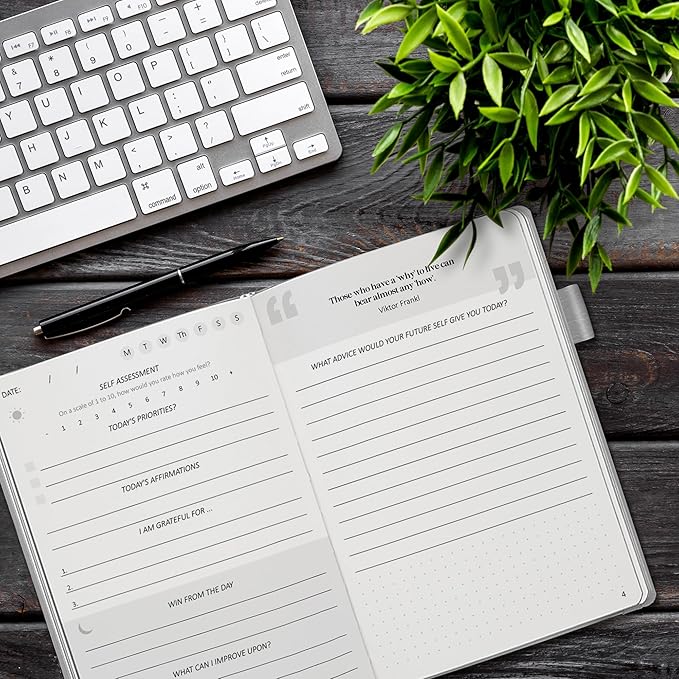 5 Minute Journal the Five Minute - Gratitude Journal - Self-Mastery Journal for Men - Reflection Manifestation Journal for Mindfulness β Self Care Journal β Goal/Guided Gratitude Journal for Men