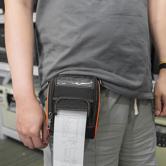 Soft Carrying Case for Zebra ZQ510 ZQ511 Mobile Thermal Printer - 2024 Upgrade Case Holster with Shoulder Strap and Belt Clip Compatible with Zebra ZQ510 ZQ511 Portable Carry Accessories