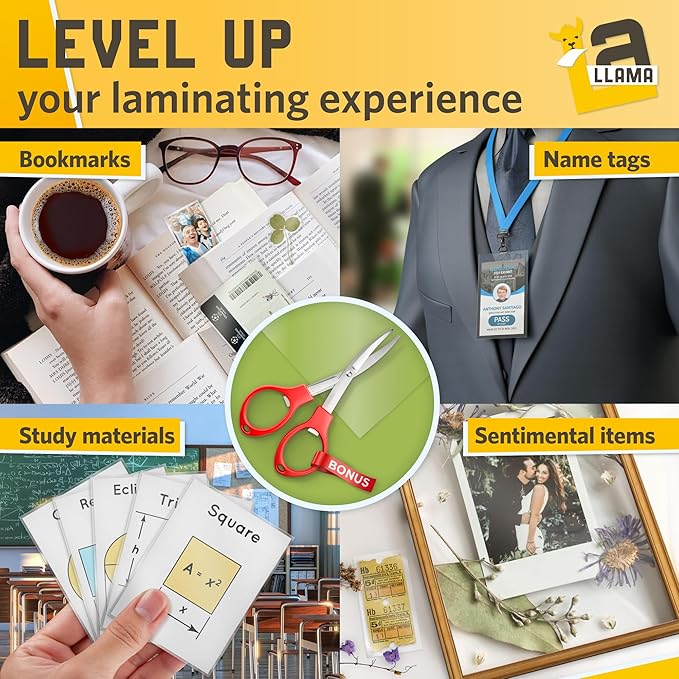 Matte Laminating Sheets 9β x 14.5β, 3 Mil Thick, 50 Pack, Legal Size Matte Thermal Laminating Pouches 8.5 x 14