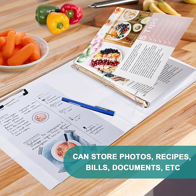 Three Rings Binders 1.5 Inch Colorful Cute Floral Meadow with Pockets 1 PACK for Letter Size (11" X 8.5") 200 Sheets