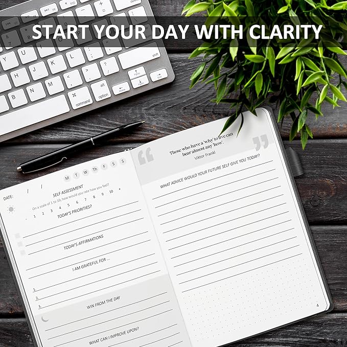 5 Minute Journal the Five Minute - Gratitude Journal - Self-Mastery Journal for Men - Reflection Manifestation Journal for Mindfulness β Self Care Journal β Goal/Guided Gratitude Journal for Men