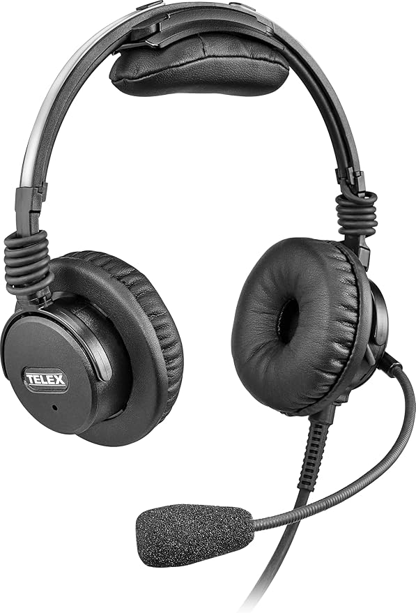 Telex Airman 7+ Passive Headset (Dual Plugs)