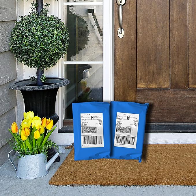 Colored Poly Mailers Pack of: Be creative with your packaging with Colored mailers (Blue, 7.5" x 10.5" pack of 1000)