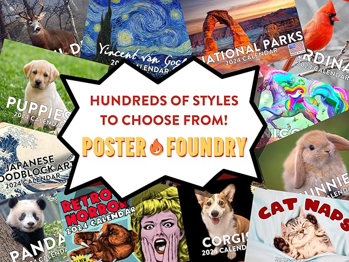 Wonders of the World Calendar 2025 Natural Wonder Nature Travel Monthly Wall Calender 12 Month | American Made In The USA