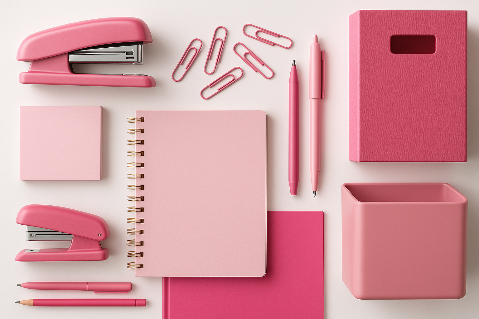 Pink Office Supply