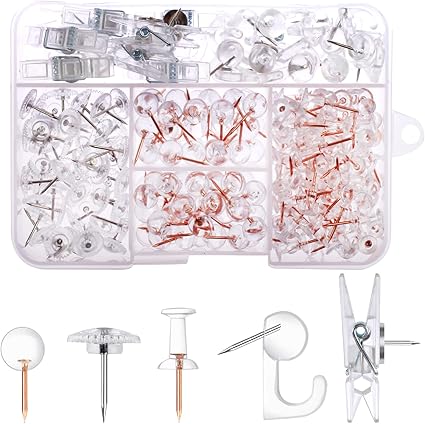 Deskbloom-push-pins-thumbtacks-and-map-pins-for-office-and-home-use