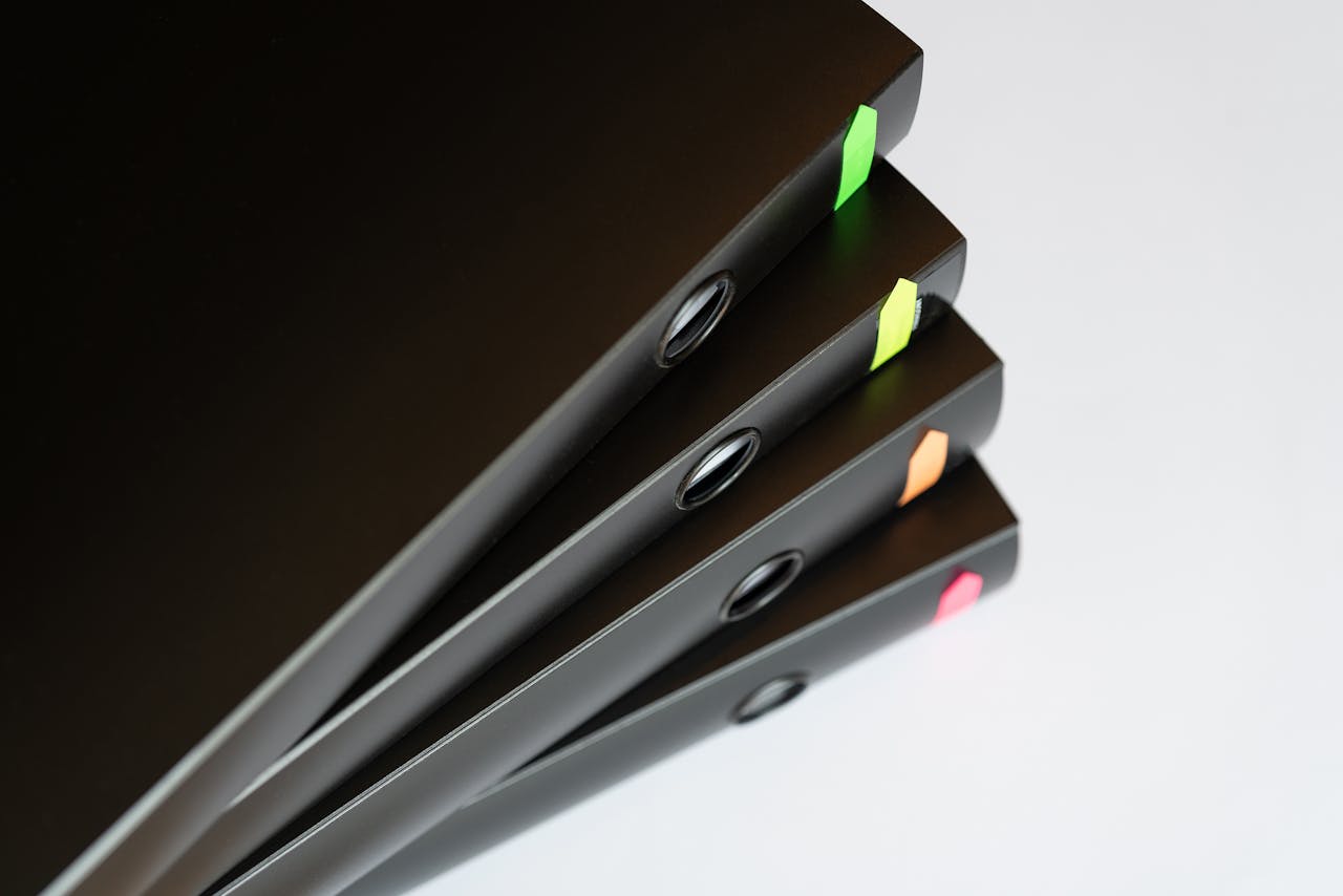 Folders-and-binders-for-office-organization-from-Deskbloom