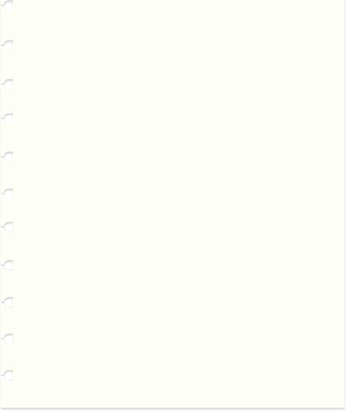 Filofax Notebook Plain Paper Refill, 10.875 x 8.5 inches, 32 Sheets (B112451U)