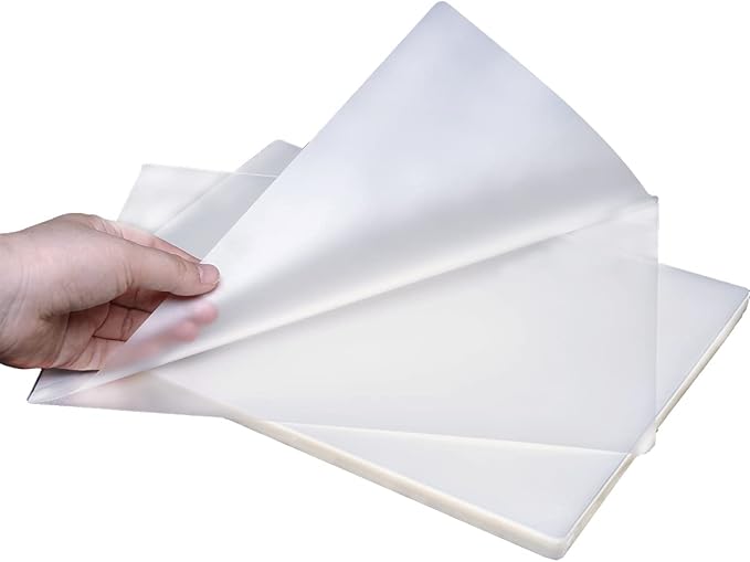BESTEASY Thermal Laminating Pouches, 5 mil Thick, Clear 9 x 11.5 Inch Laminating Sheet Paper for Laminator, Holds 8.5 x 11 Inch Letter Size Sheets（500 Pack）
