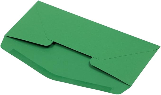 JAM PAPER #10 Business Colored Envelopes - 4 1/8 x 9 1/2 - Green Recycled - 50/Pack