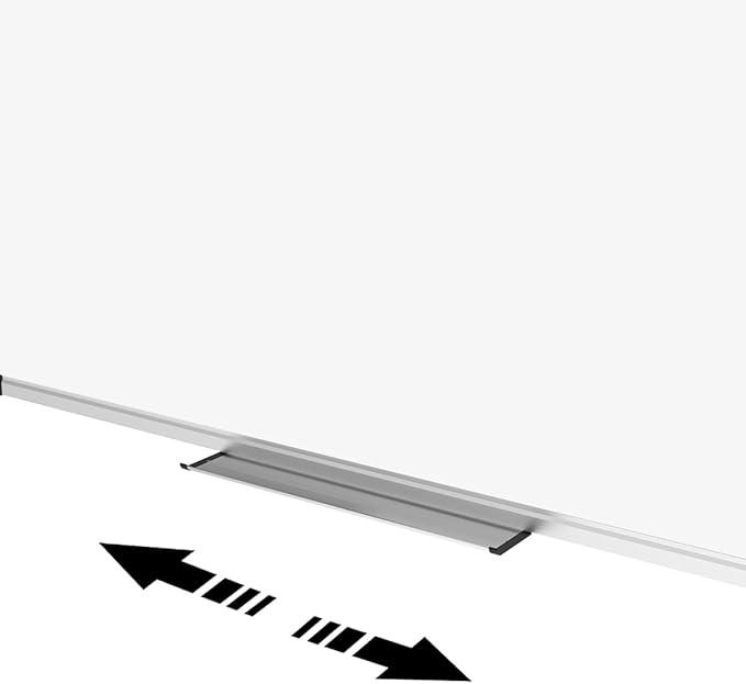 XBoard Extra Large Magnetic Whiteboard 60 x 40 Inch, Giant Dry Erase White Board for Wall with Marker Tray 5' x 3' | Big Aluminum Frame Message Presentation Board