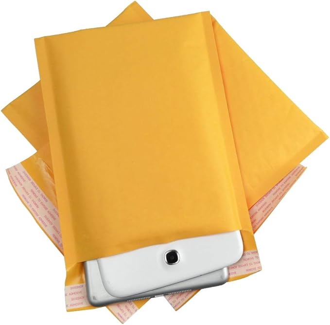 PackageZoom #0 6x10 Padded Envelopes Kraft Bubble Mailer Shipping Envelopes 250 Pack