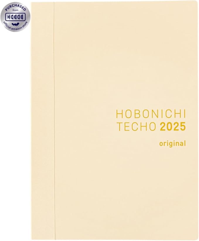 Hobonichi Techo 2025 Original Book [English/A6/January Start/Monday Start/Planner]