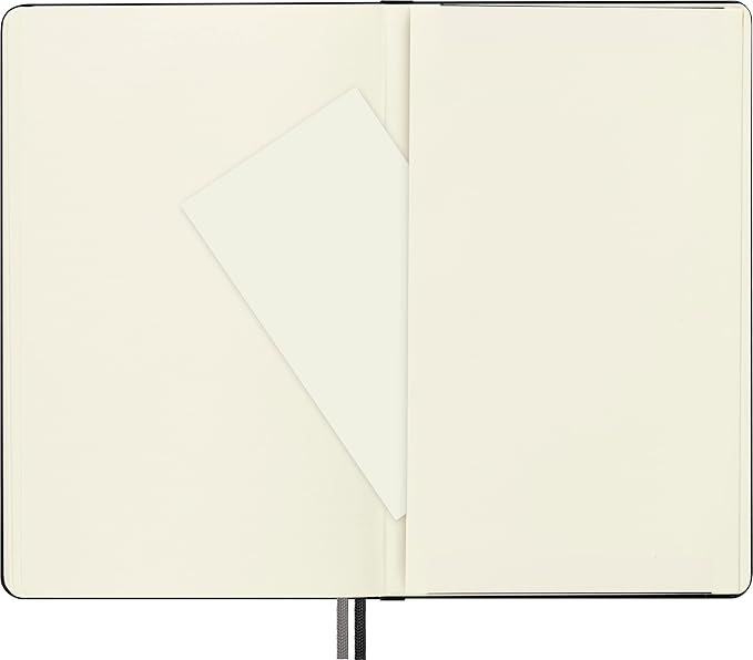 Moleskine Classic Expanded Notebook, Hard Cover, Large (5" x 8.25") Dotted, Black, 400 Pages