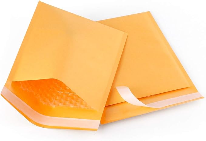 PackageZoom #0 6x10 Padded Envelopes Kraft Bubble Mailer Shipping Envelopes 250 Pack