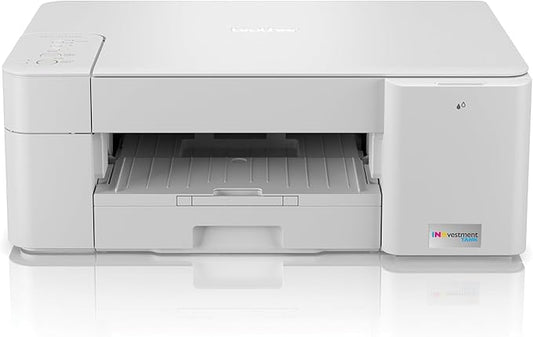 Brother MFC-J1215W INKvestment -Tank Wireless Multi-Function Color Inkjet Printer with Up to 1-Year in Box (Renewed Premium)