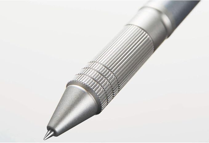 uni Jetstream 4&1 Metal Edition, 0.5mm Ballpoint Pen (Black, Red, Blue, Green) and 0.5mm Mechanical Pencil, Dark Green (MSXE52000A05.7) (MSXE5200A5.7)