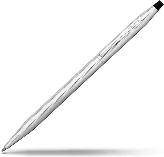 Cross Classic Century Refillable Ballpoint Pen, Medium Ballpen, Includes Premium Gift Box - Lustrous Chrome