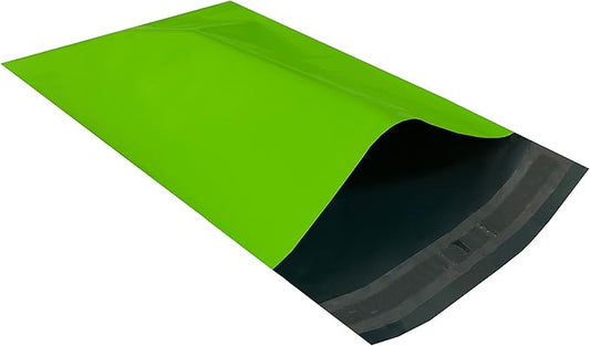 Colored Poly Mailers Pack of: (Green, 6" x 9" pack of 200) Be creative with your packaging with Colored mailers