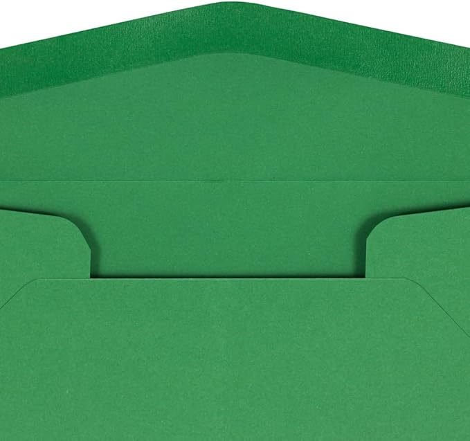 JAM PAPER #10 Business Colored Envelopes - 4 1/8 x 9 1/2 - Green Recycled - 50/Pack